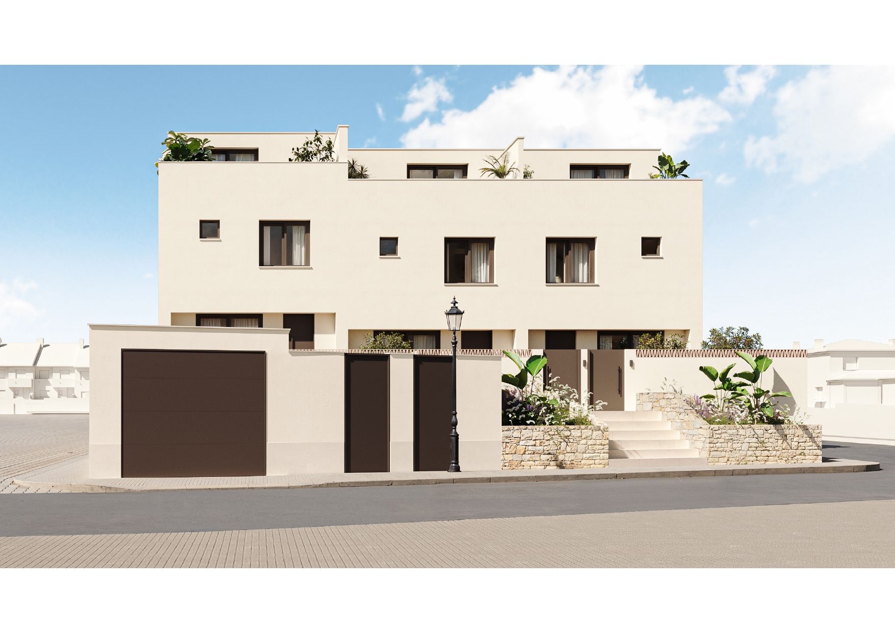 Adosado en venta en Els Poblets de nueva construcción