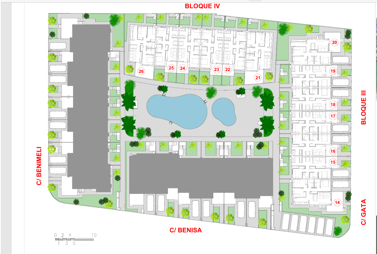 Adosados en venta en El Vegel de nueva construcción