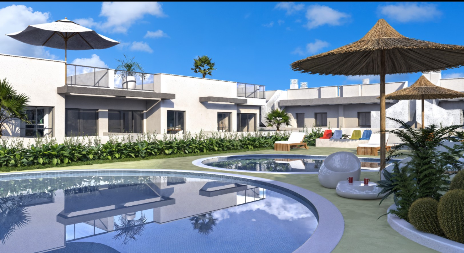 Adosados en venta en El Vegel de nueva construcción