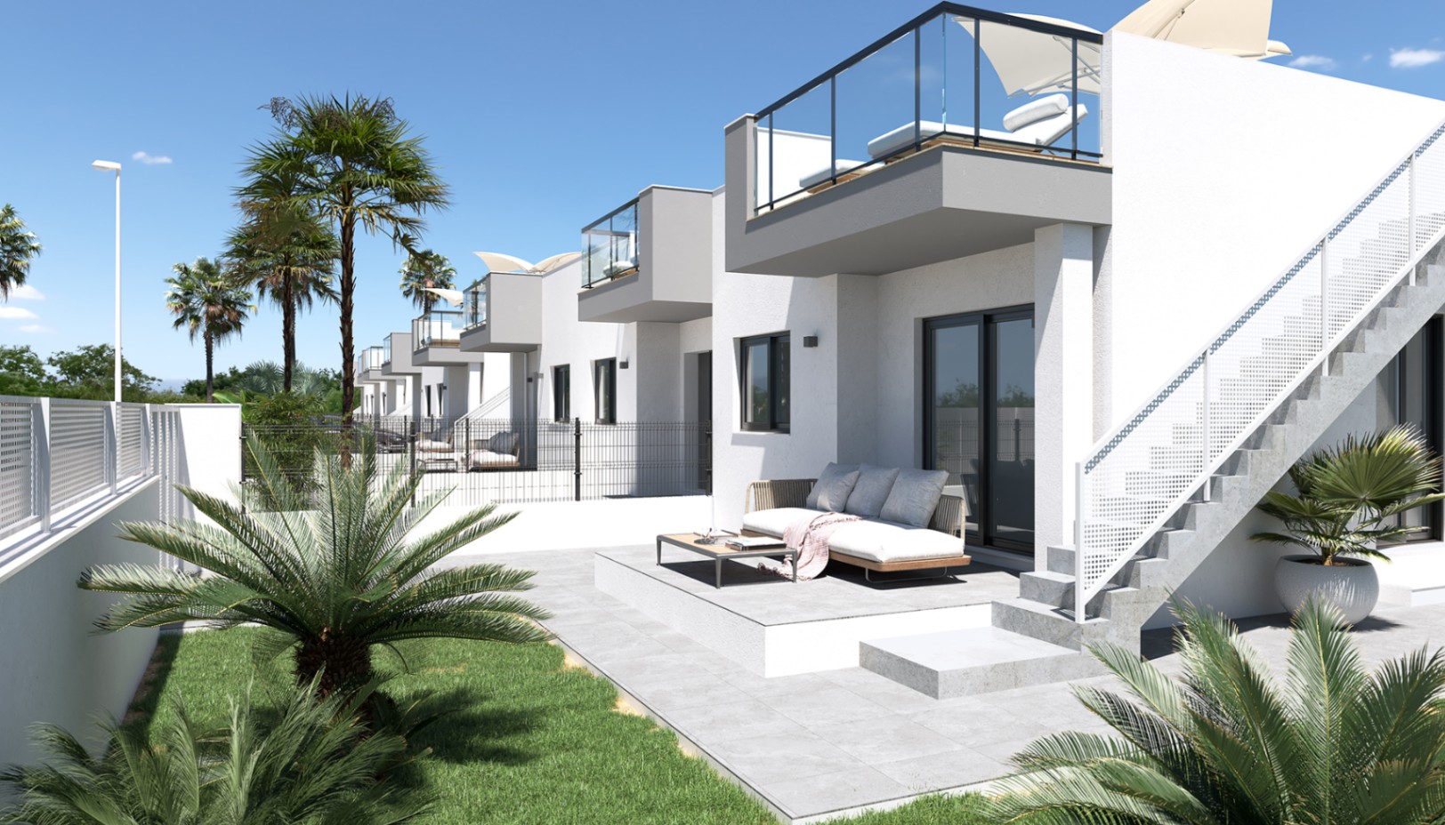 New build townhouses for sale in Els Poblets