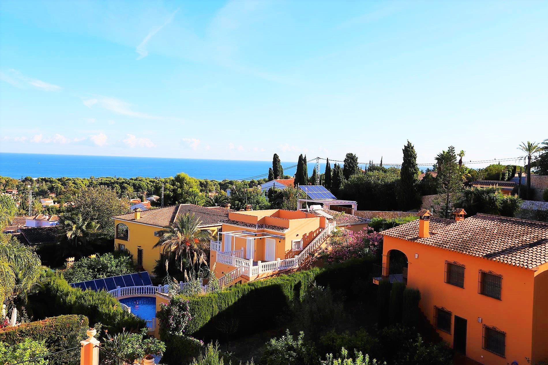 Villa à vendre à Dénia avec vue sur la mer