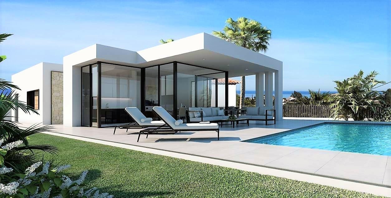 Proyecto de Villa estilo moderno en venta en Dénia