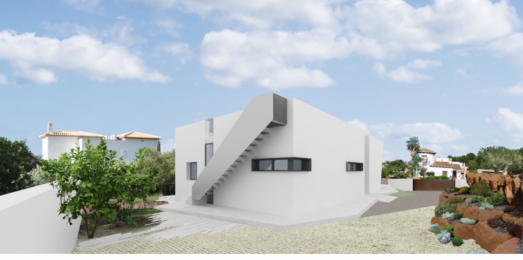 Proyecto de Villa estilo moderno en venta en Dénia